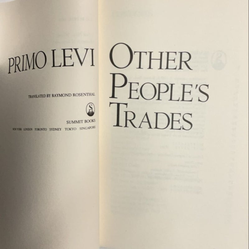 Other People's Trades