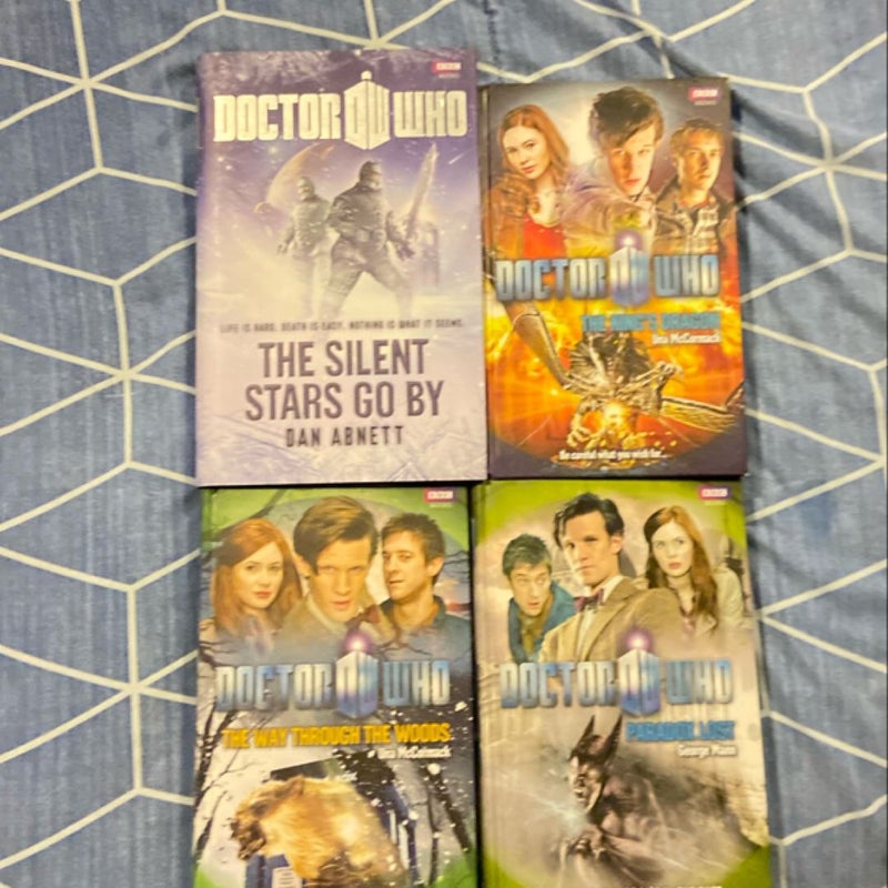 Doctor Who 4 book collection 