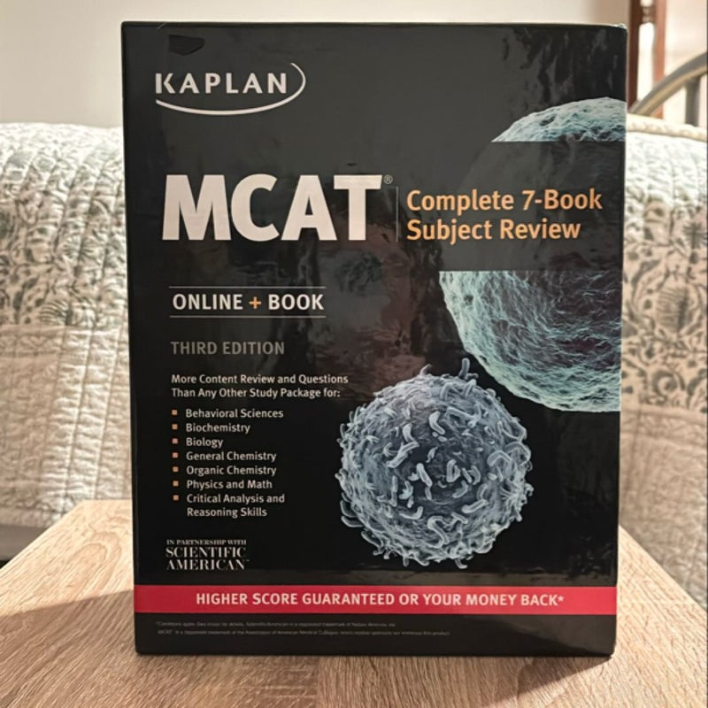 MCAT Complete 7-Book Subject Review