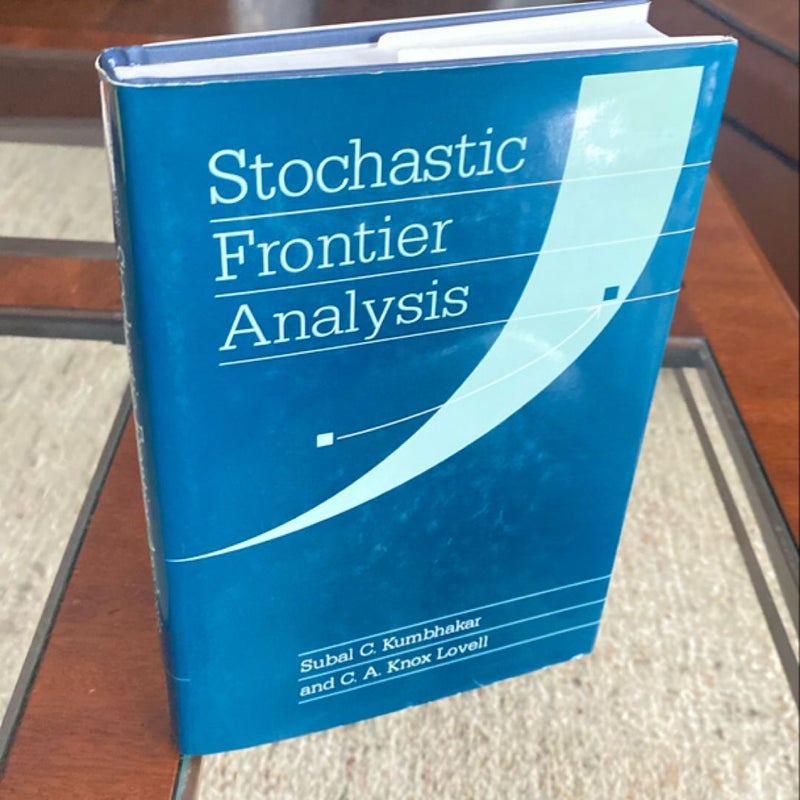 Stochastic Frontier Analysis