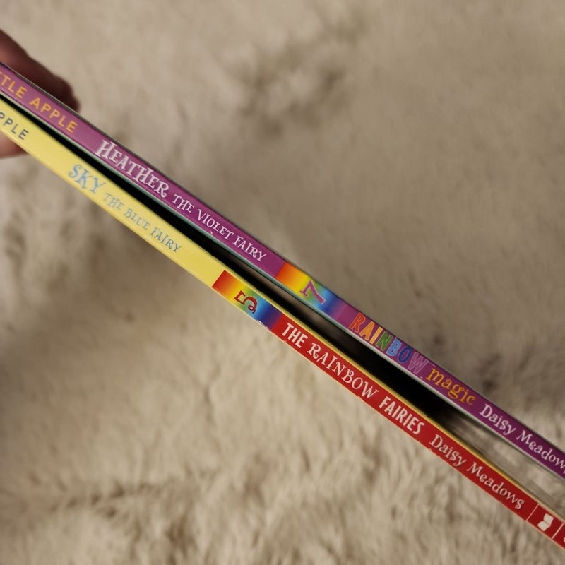 Rainbow Magic Rainbow Fairies Books 5 and 7