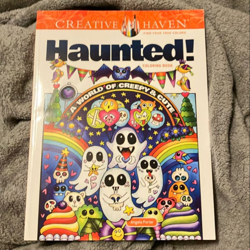 Creative Haven Haunted! Coloring Book