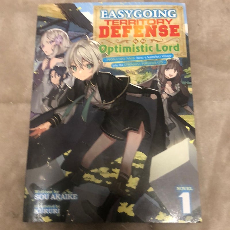 Easygoing Territory Defense by the Optimistic Lord: Production Magic Turns a Nameless Village into the Strongest Fortified City (Light Novel) Vol. 1