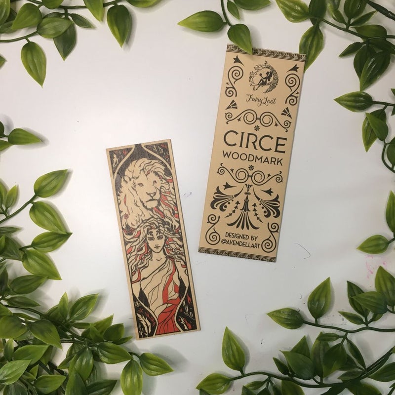 FairyLoot Circe Wooden Bookmark