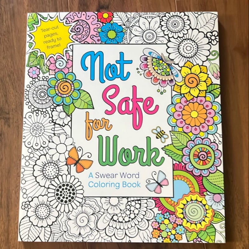 Not Safe for Work Coloring Book