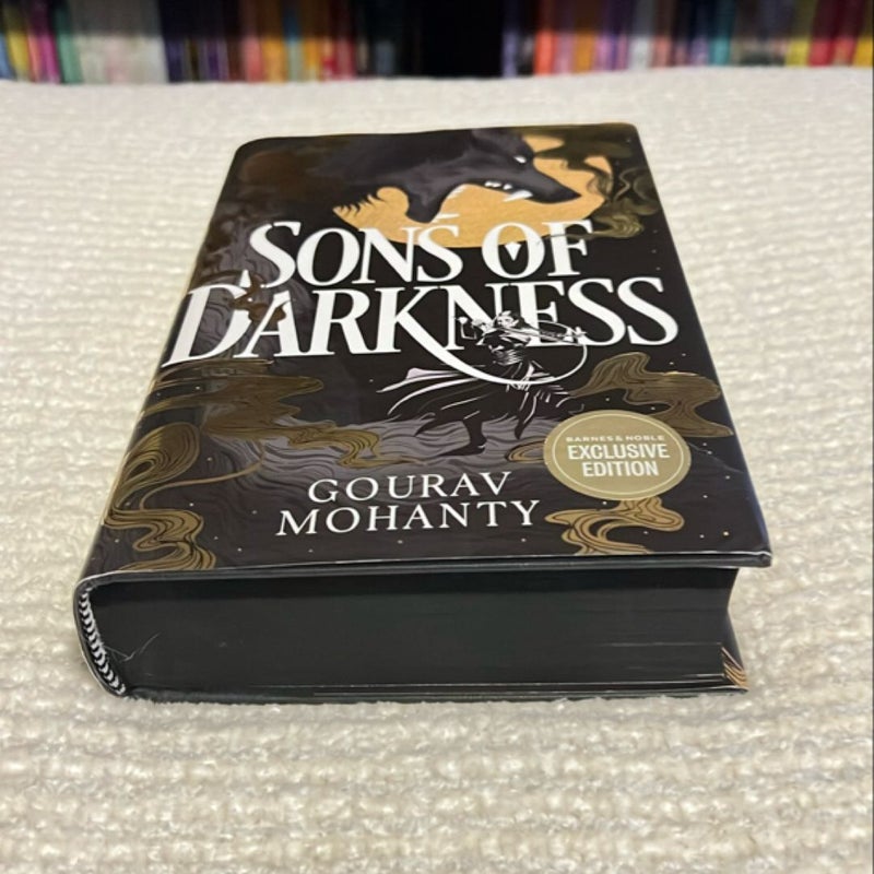 Sons of Darkness B&N Exclusive Edition with Sprayed Edges