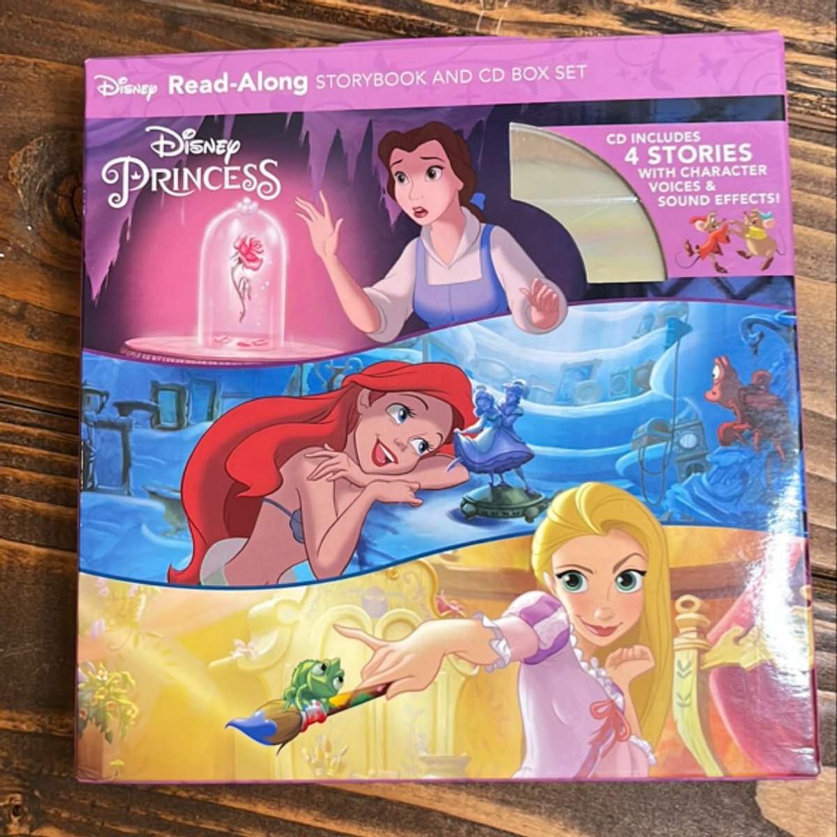 Disney Princess Read-Along Storybook and CD Boxed Set by Disney Books