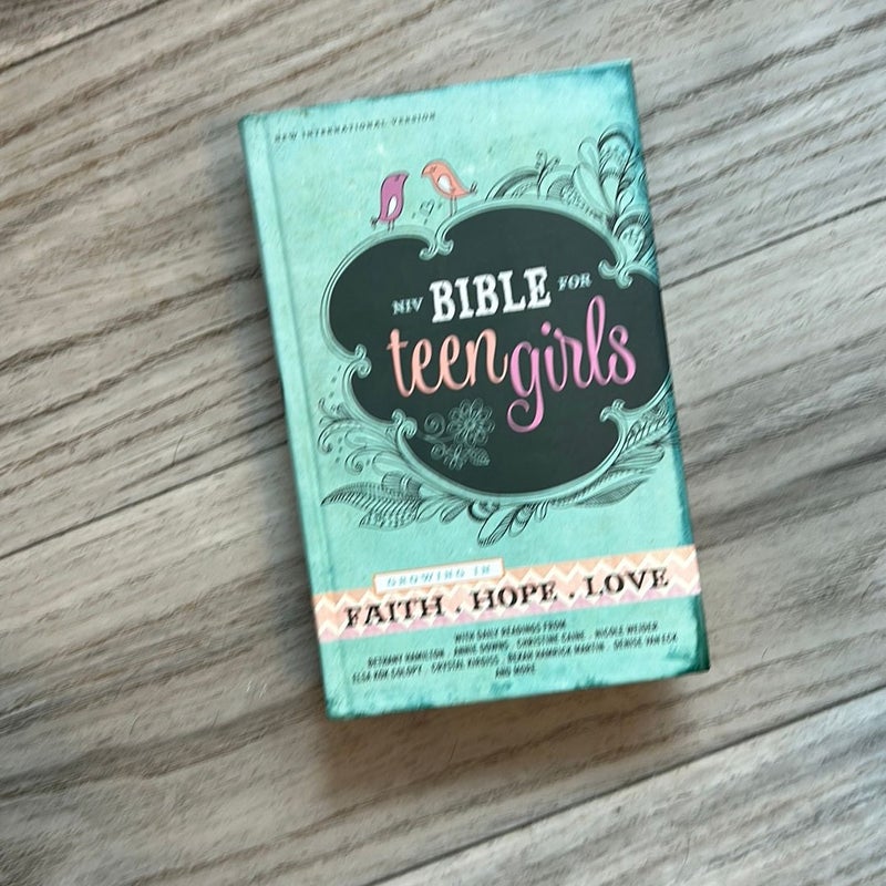 NIV Bible for Teen Girls - includes tabs