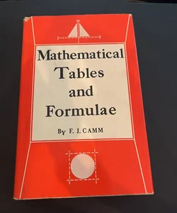 Mathematical Tables and Formulae
