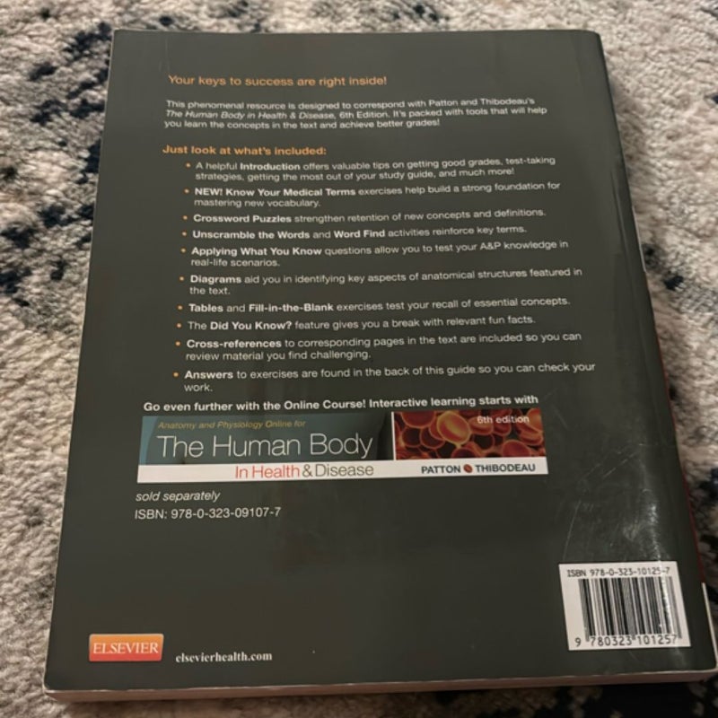 Study Guide for the Human Body in Health and Disease