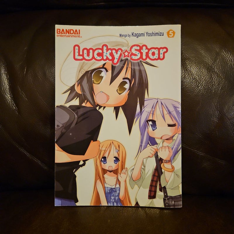 Lucky Star Vol 7 Manga Book Cover Kadokawa Comics Anime