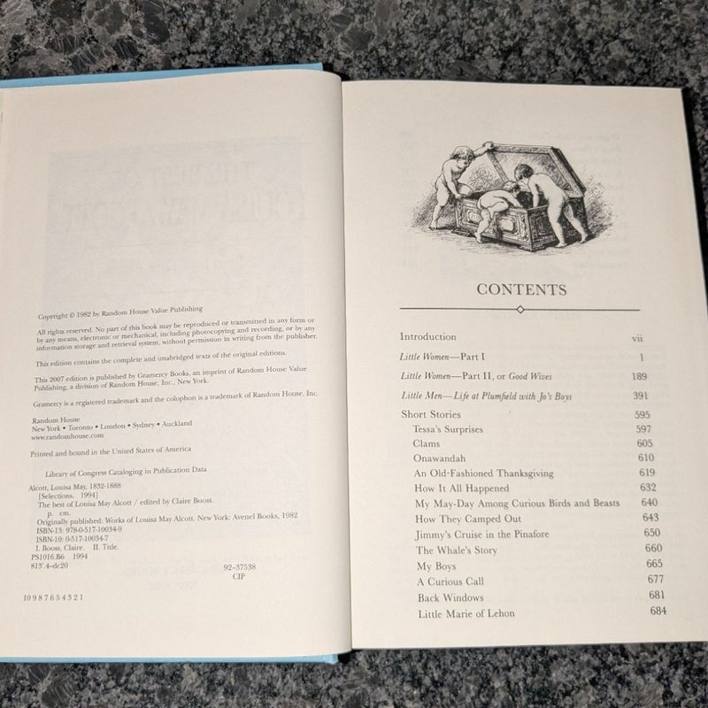 The Best of Louisa May Alcott