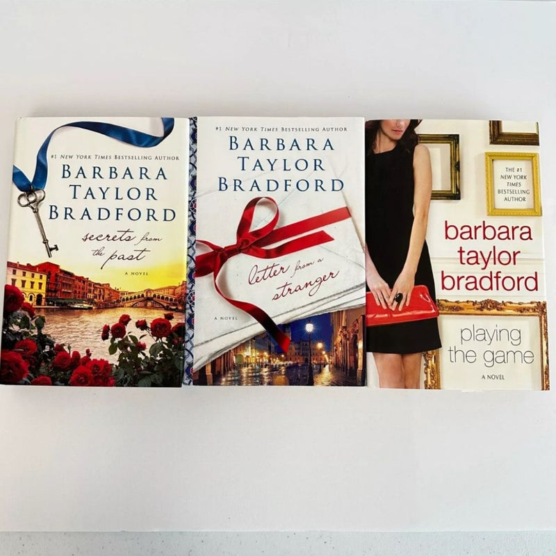 Barbara Taylor Bradford Book Bundle, 3 Books, Stand Alone Novels