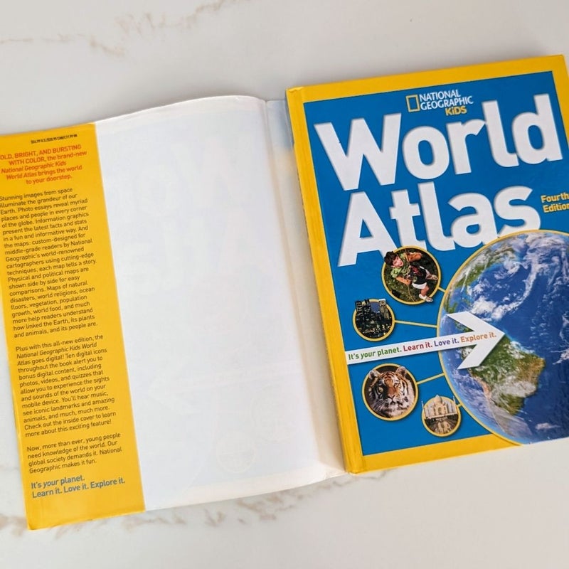 National Geographic Kids World Atlas 4th Edition 