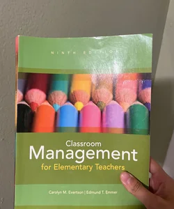 Classroom management for elem teachers 