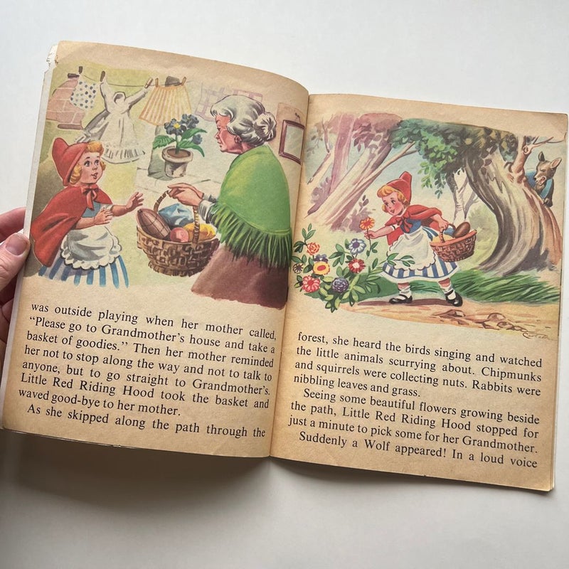Vintage Book: Little Red Riding Hood