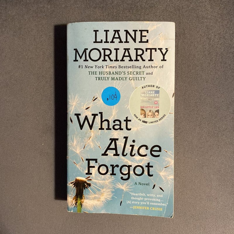 What Alice Forgot