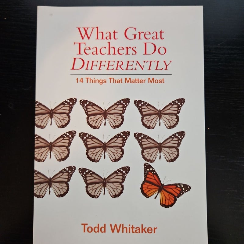 What Great Teachers Do Differently, 1st Edition