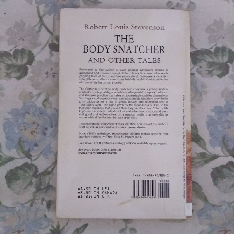 The Body Snatcher and Other Tales