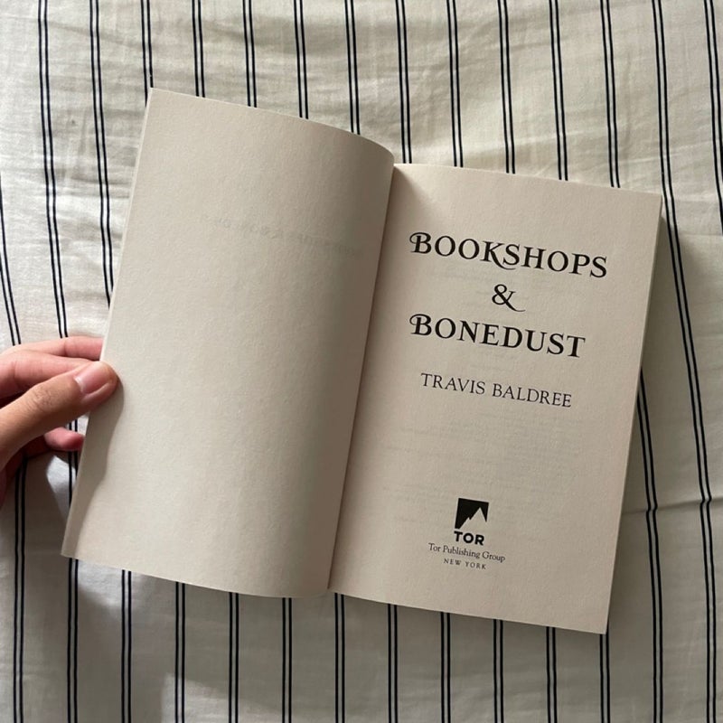 Bookshops and Bonedust