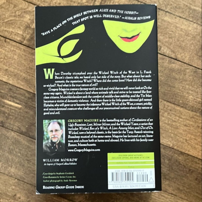 Wicked Musical Tie-In Edition