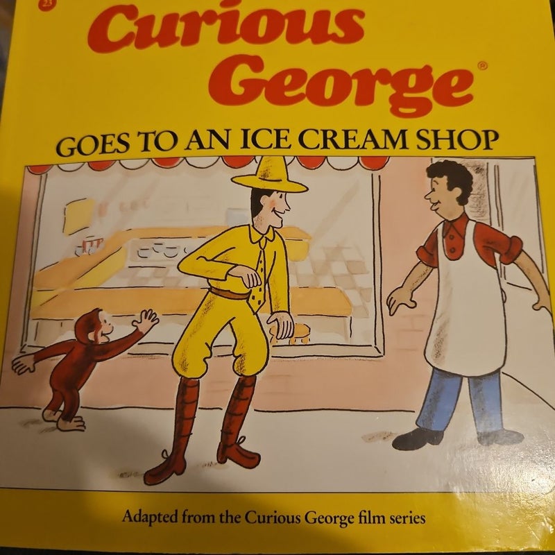 Curious George goes to an ice cream shop