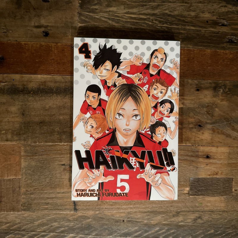 Haikyu!!, Vol. 4 by Haruichi Furudate