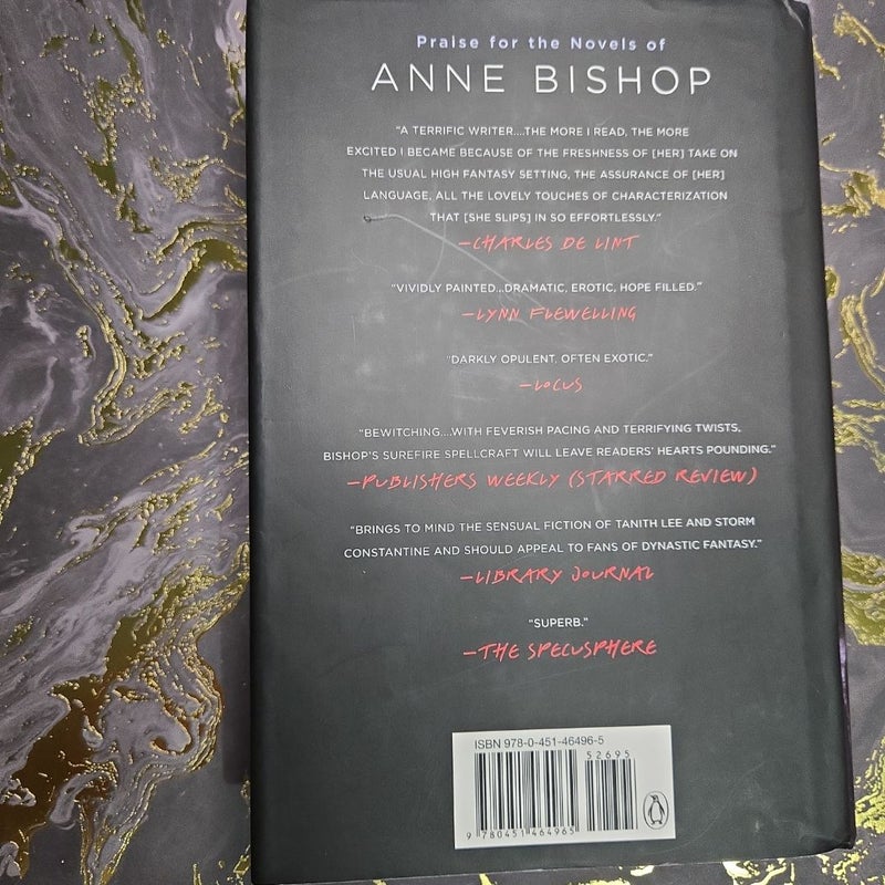 Written red, murder of crows, vission in silver, marked in flesh, etche in bone