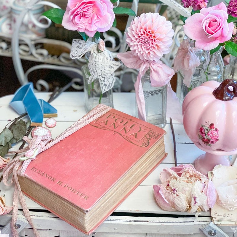 Pink Vintage Pollyanna First Edition Thus