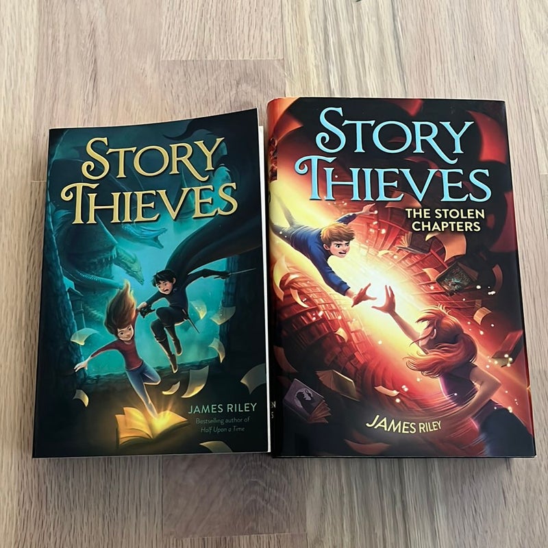 Story Thieves (books 1 & 2)