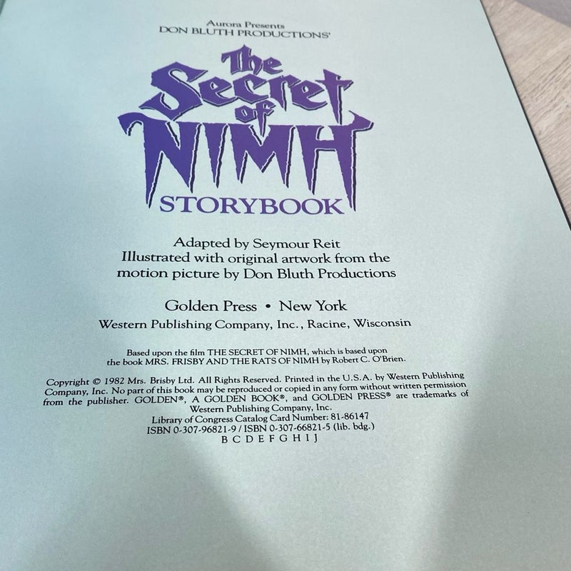 The Secret of NIHM Storybook