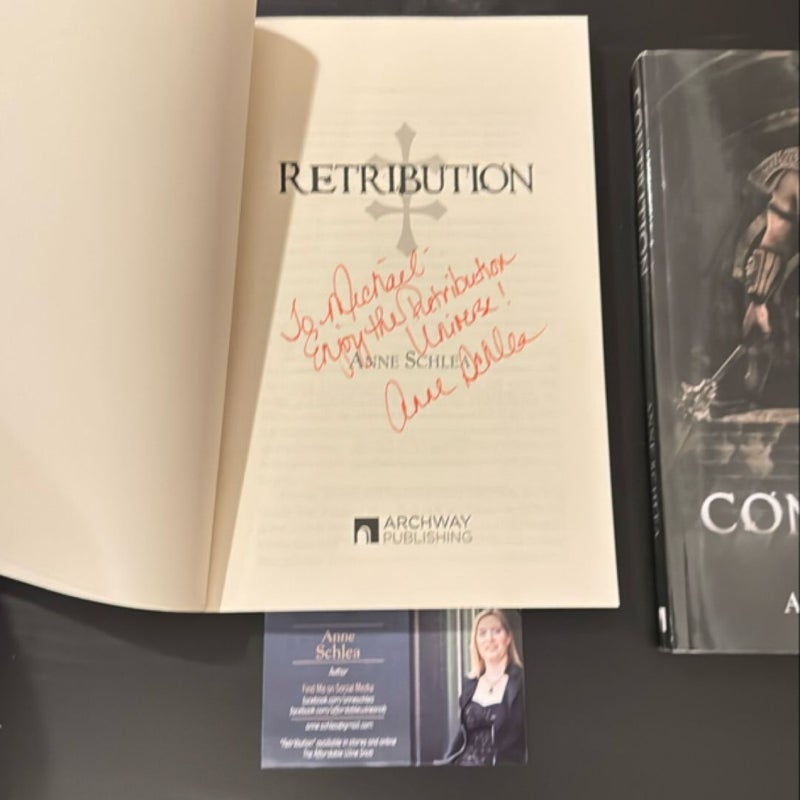 Retribution and Contrition - signed and personalized 