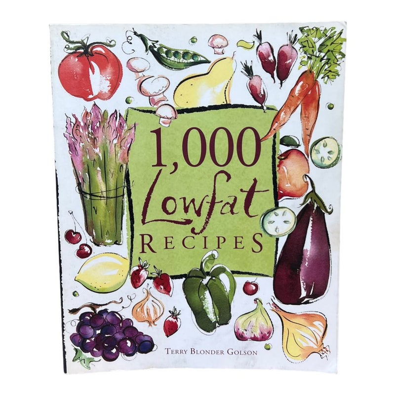 1,000 Low-fat Recipes