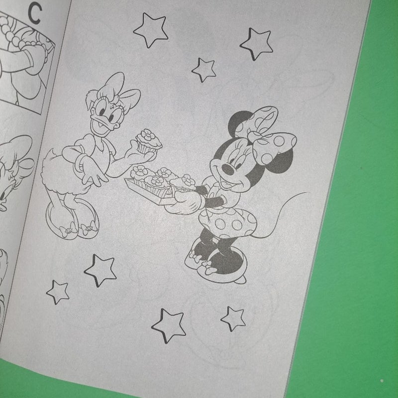 Mickey and Minnie Mouse Coloring Books 