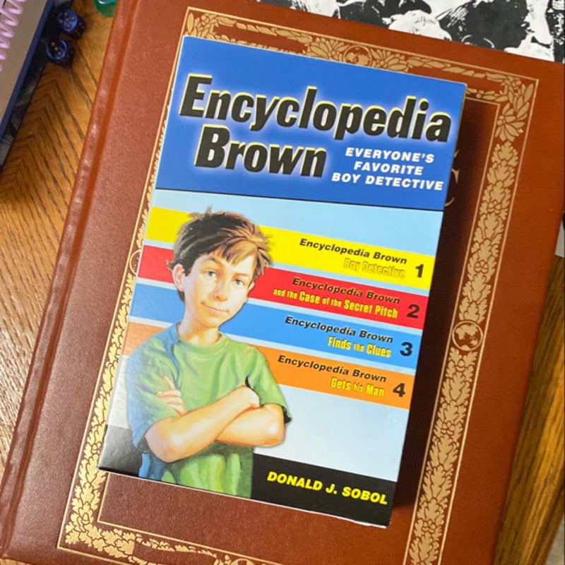 Encyclopedia Brown Box Set (4 Books)