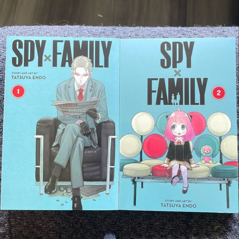 Spy X Family, Vol. 1 and 2