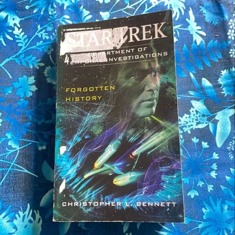 Star Trek Department of Temporal Investigations: Forgotten History EX-LIBRARY 