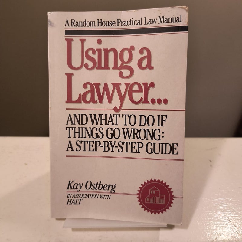 Using a Lawyer