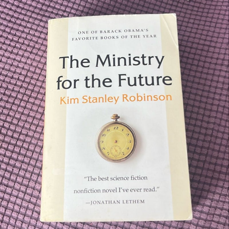 The Ministry for the Future