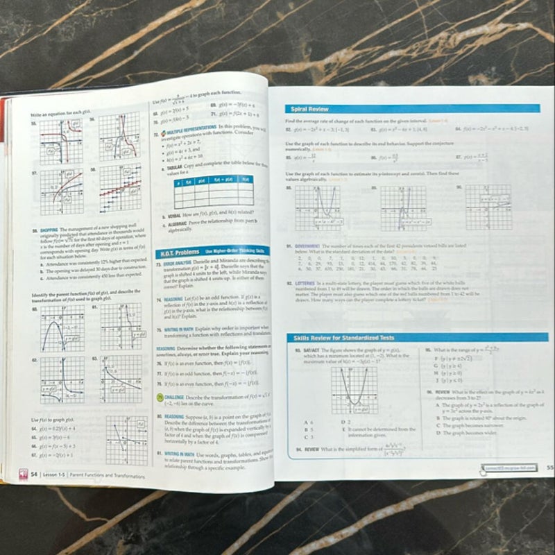 Precalculus, Student Edition