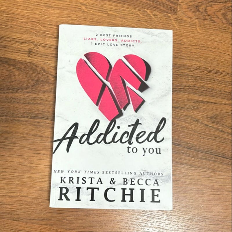 NEW Out shops of Print Addicted to you Book