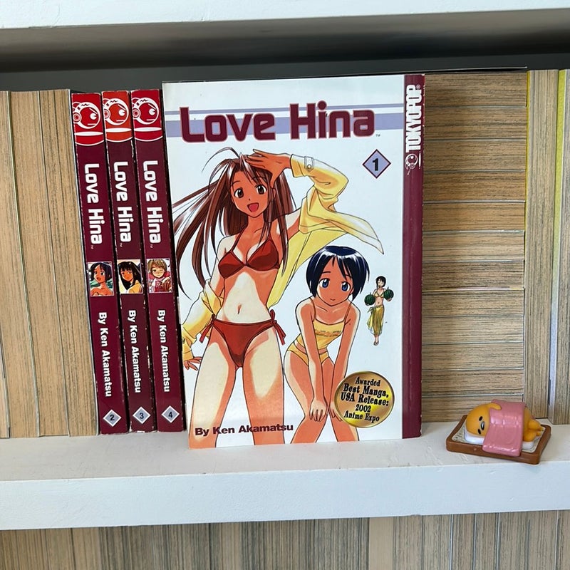 Love Hina Vol.’s 1-4