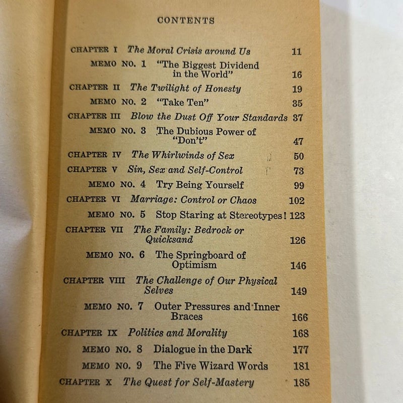 A Guide to Self-Control, by Norman Vincent Peale