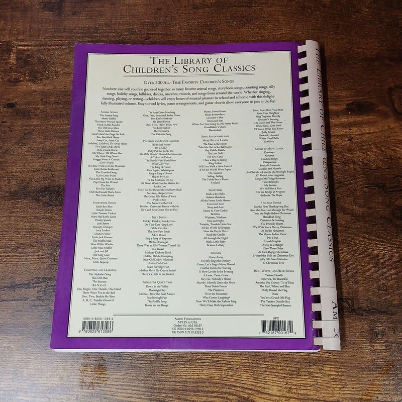 The Library of Children's Song Classics, Illustrated,  Over 200 Songs