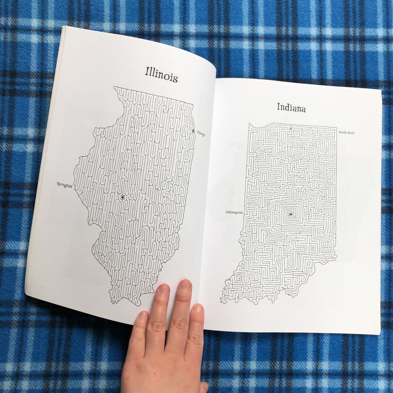 The Amazing 50 State Maze Book