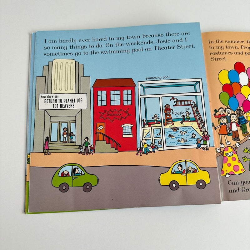 Usborne My Town, Lift-the-Flap