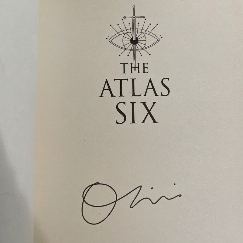 The Atlas Six Special Edition Signed Set (FAIRYLOOT + WATERSTONES)
