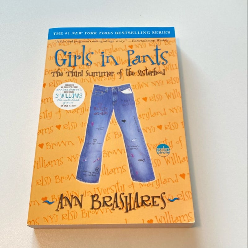 Girls in Pants: the Third Summer of the Sisterhood