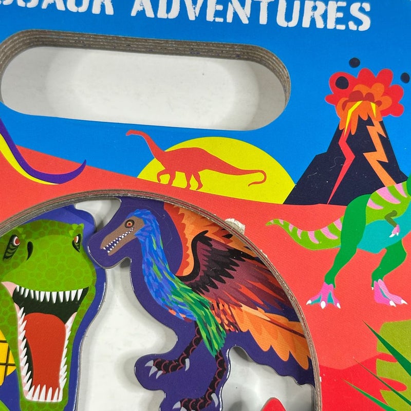 Dinosaur Adventures, Die Cut with Handle