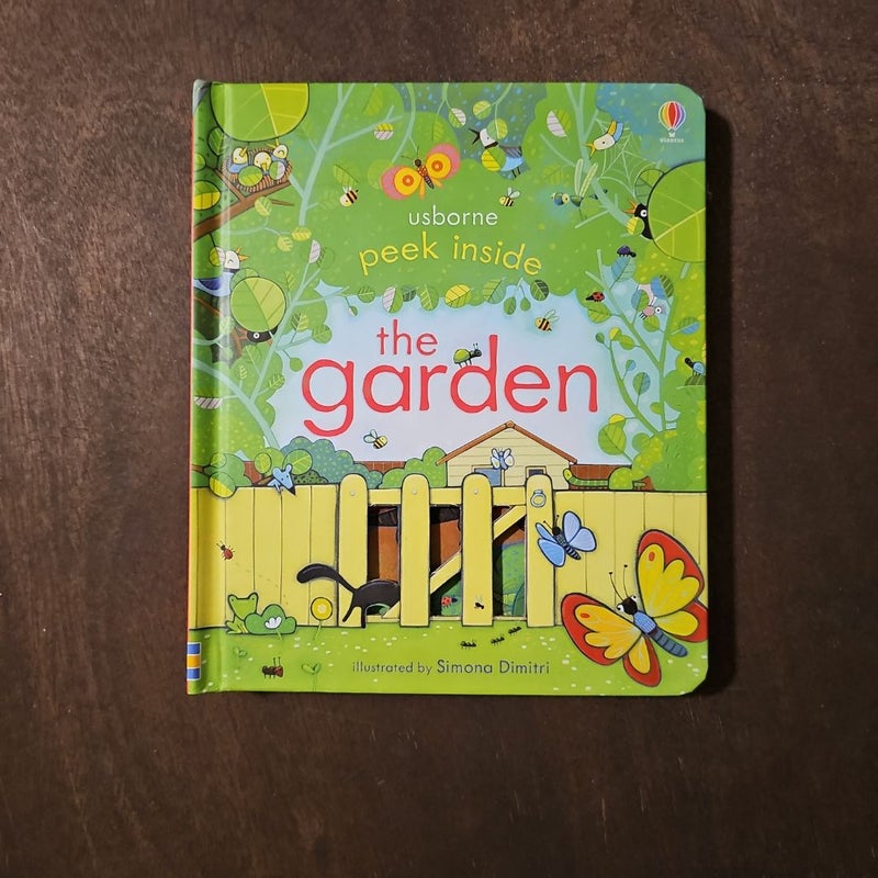 Usborne Peek Inside the Garden